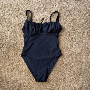 Women’s Berlook Cutout Tie One Piece Swimsuit Size XL